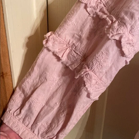 Pink Ruffled Blouse - Picture 2 of 8